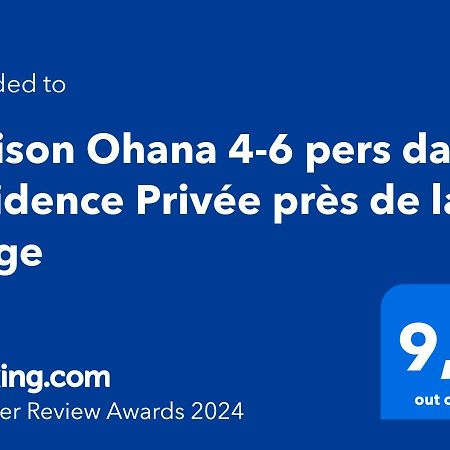 Maison Ohana 4-6 Pers Dans Residence Privee Pres De La Plage Canet-en-Roussillon Zewnętrze zdjęcie